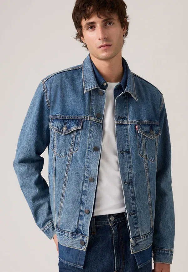 Куртка джинсовая тракер Levi'S, выбеленный