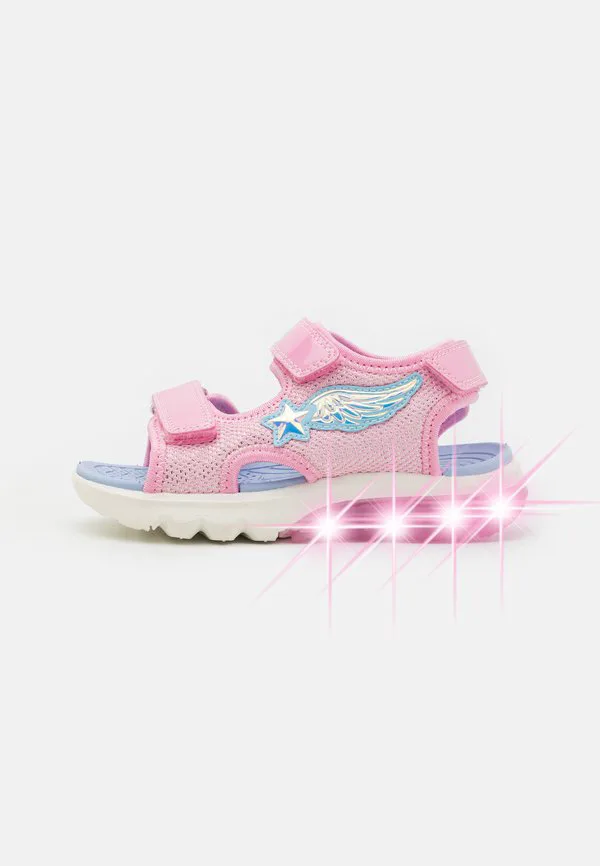 Сандалии ciberdron Geox, Pink/Light Sky