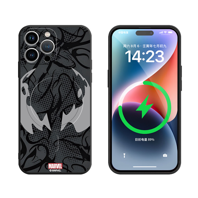 

Чехол для телефона с камнями Stones, Magnetic texture black - DWSTSMF294