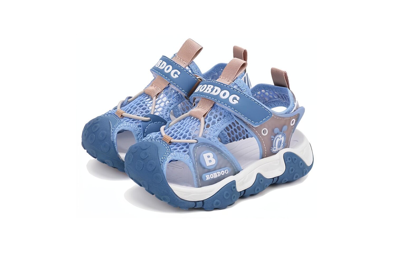 Кроссовки BOBDOG Toddler Shoes TD Low-top, розовый — фото 2