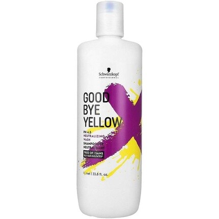 

Good Bye Yellow, нейтрализующий шампунь для мытья, 100 мл, Schwarzkopf