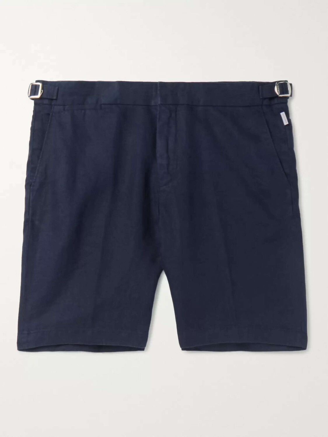 

Льняные шорты Norwich Slim-Fit ORLEBAR BROWN, нави
