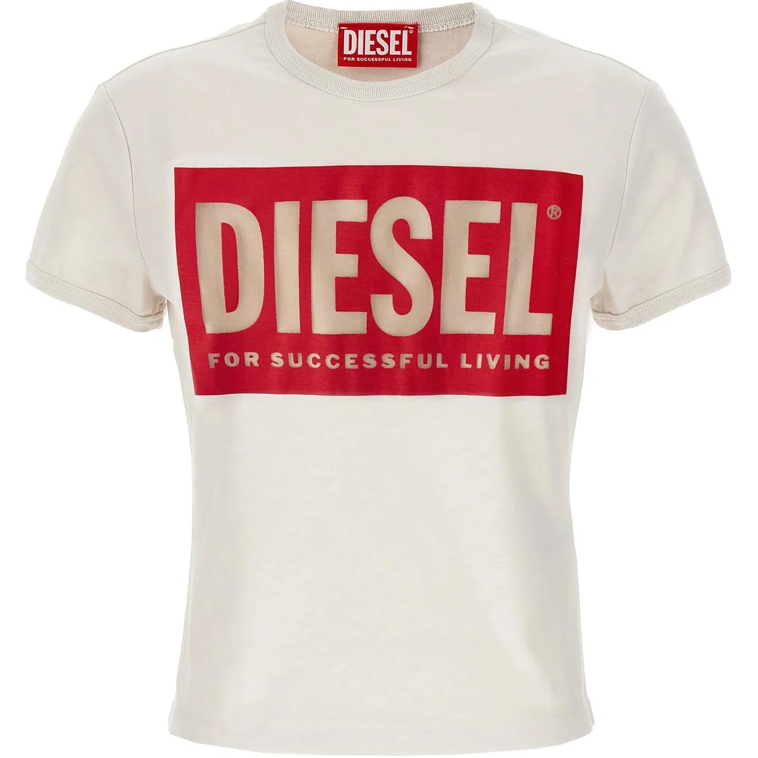 Футболка Crew Neck DIESEL T Malun белая