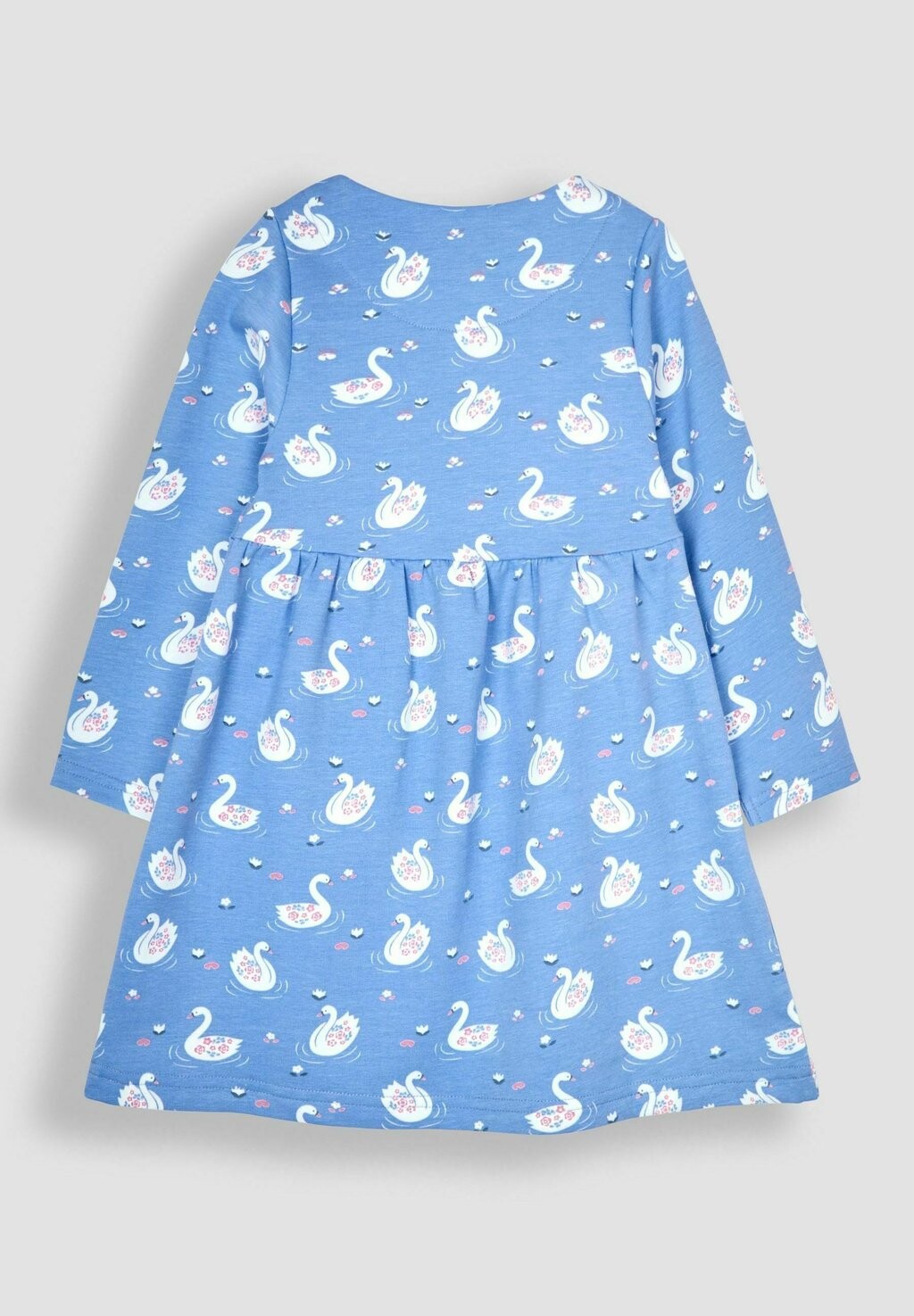 

Платье из джерси SWAN FLORAL BUTTON FRONT REGULAR FIT JoJo Maman Bébé, синий