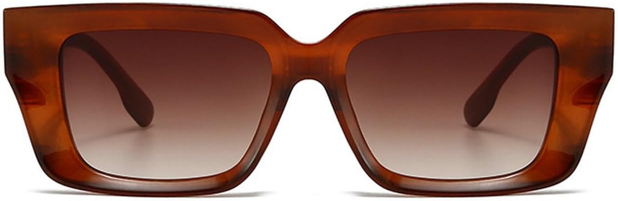 

Laureles Модные маленькие прямоугольные солнцезащитные очки для женщин в стиле ретро с леопардовым принтом, серые, с защитой от УФ-излучения UV400; для мужчин квадратные солнцезащитные очки, C3