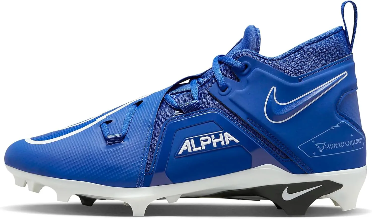 Футбольные бутсы Nike Alpha Menace Pro 3 для мужчин, белый — фото 2