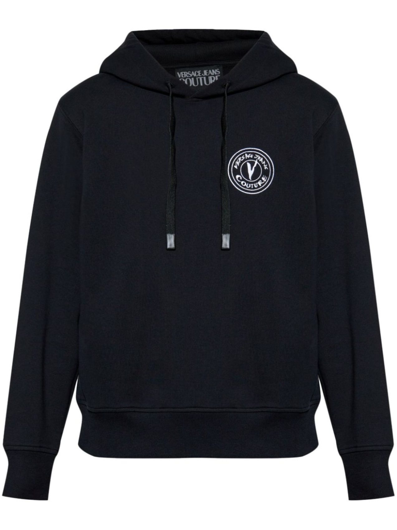 

Толстовка с капюшоном Versace Jeans Couture V-Emblem, черный