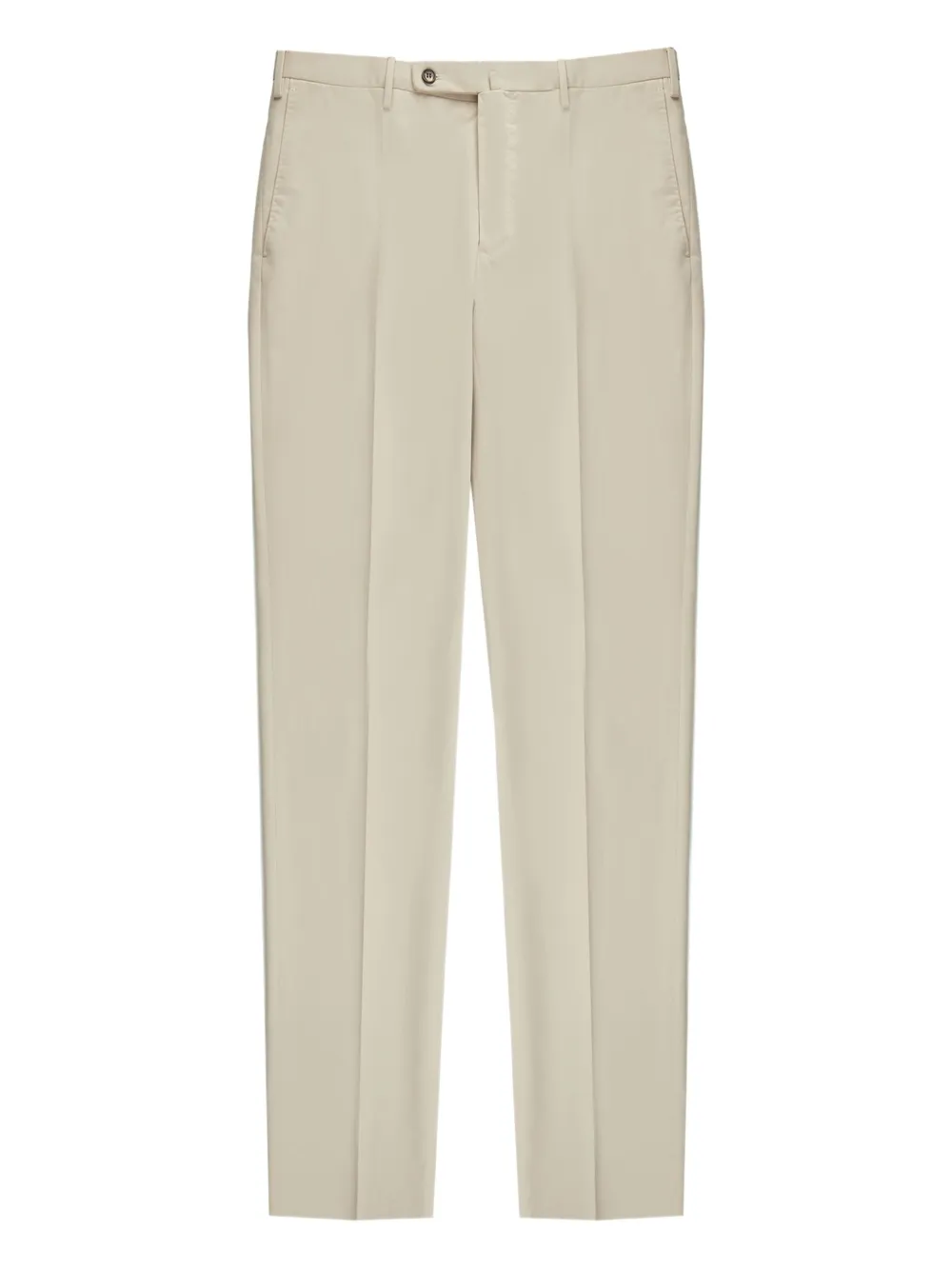 

Брюки прямого кроя на молнии Slowear, светло-бежевый