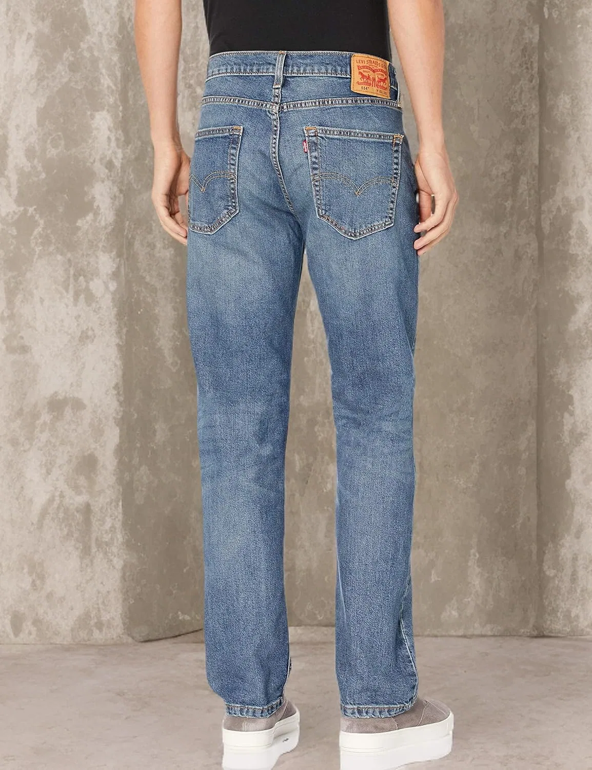 Джинсы Levi's 514 Straight Fit, Walter - Stretch — фото 3