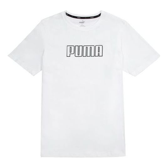 

Футболка essentials logo t-shirt 'white' Puma, белый