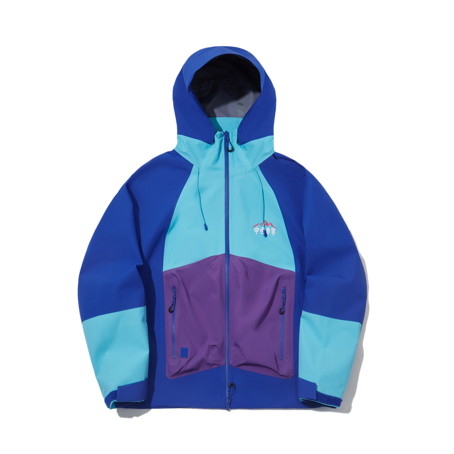 

LiNing Ветровка женская Sea Teal Dream Blue Beetroot Purple