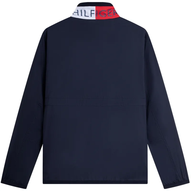 Куртка мужская Stand Collar тонкая Others Tommy Hilfiger, хаки pkb — фото 4