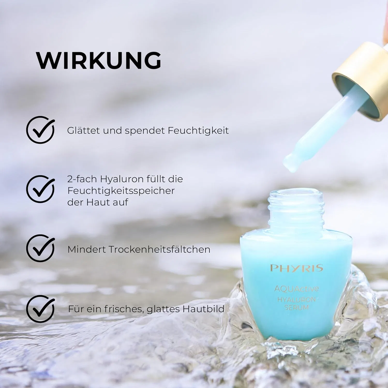 Сыворотка Phyris — Aquactive Hyaluronic Serum , Blue — фото 2