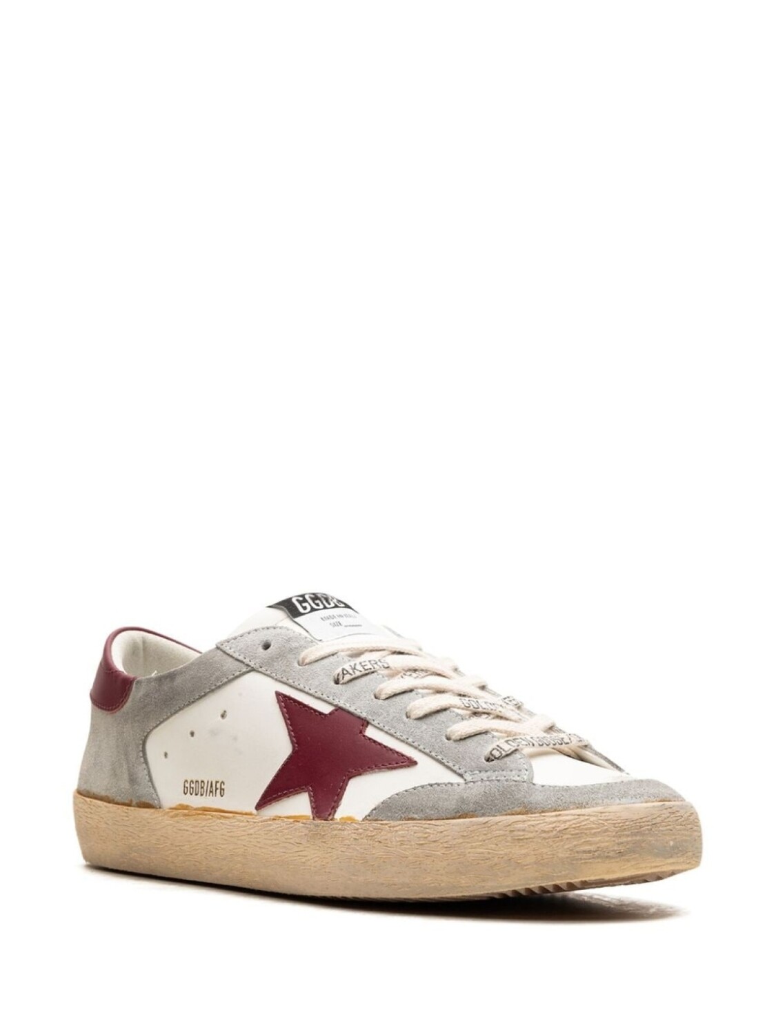 Golden Goose кроссовки Super-Star Penstar "Белый/Лед/Бордо", белый — фото 2