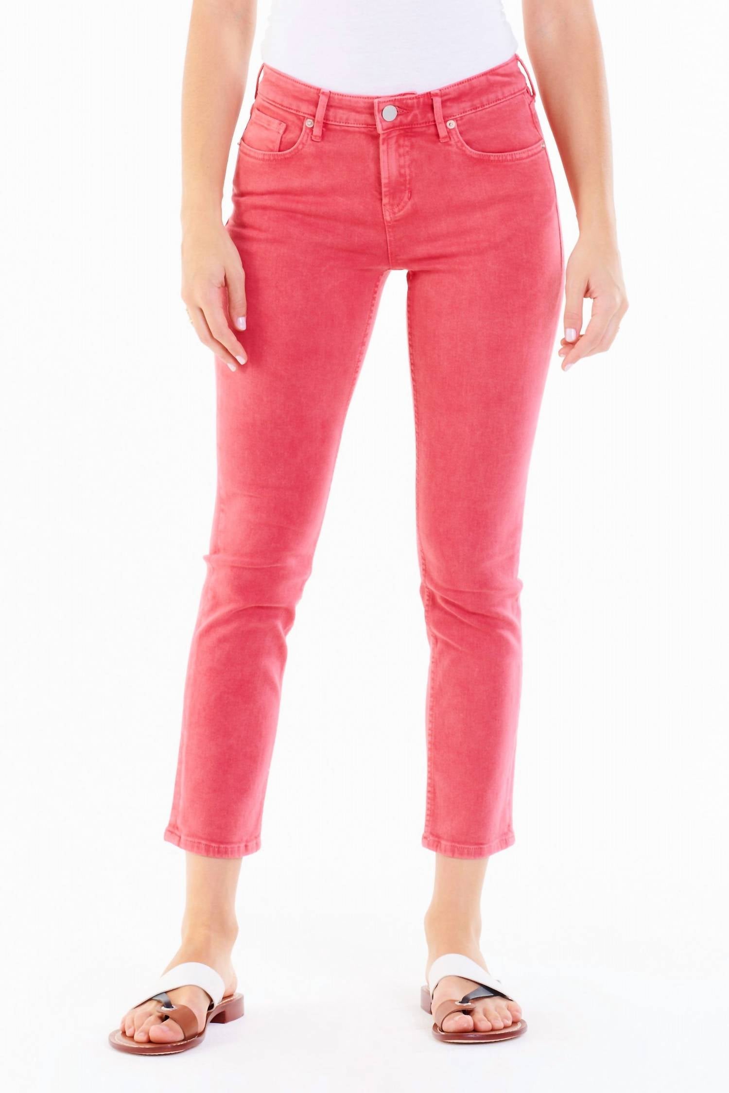 

Прямые узкие джинсы Blaire цвета гибискуса DEAR JOHN DENIM, цвет hibiscus