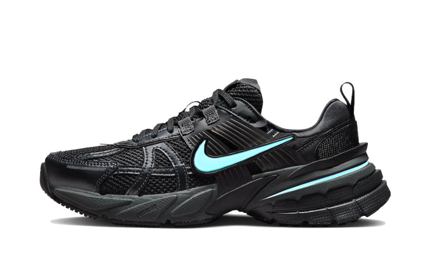 

Кроссовки для бега V2K Run женские с низким верхом, синие/черные Nike