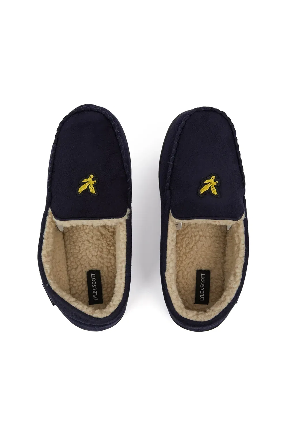 Тапочки Aspen Peacoat Lyle & Scott Debenhams, темно-синий