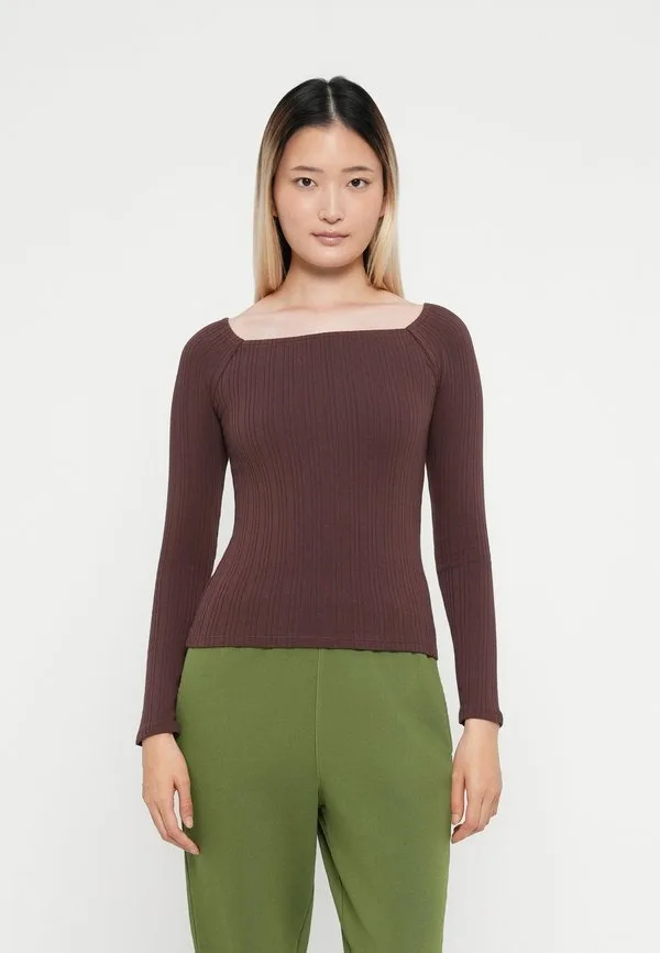 Топ с длинными рукавами Gap, Chocolate Bar