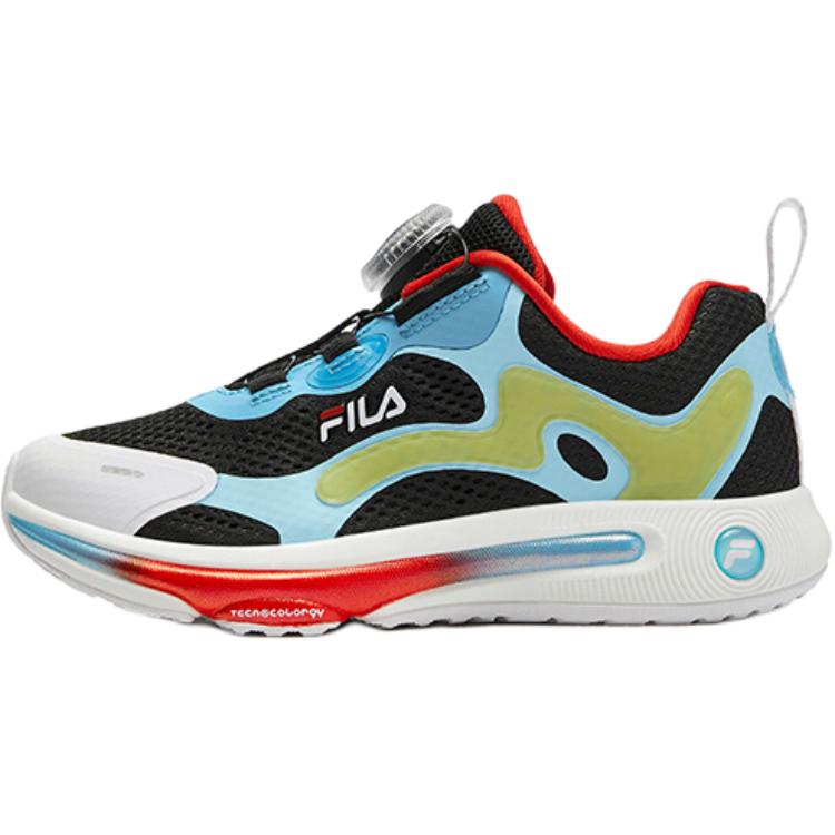 

FILA KIDS Скользостойкие амортизирующие низкие детские кроссовки black white для детей 3-7 лет