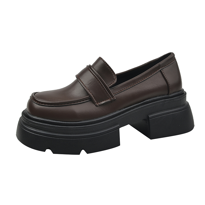 Лоферы женские WUJI, Brown