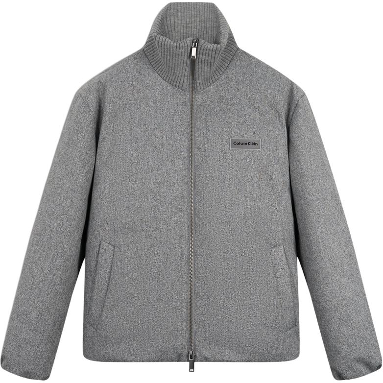 Calvin Klein Мужская пуховая куртка T5K Стоун Пайн Грей, T5K-Stone Pine Gray — фото 3
