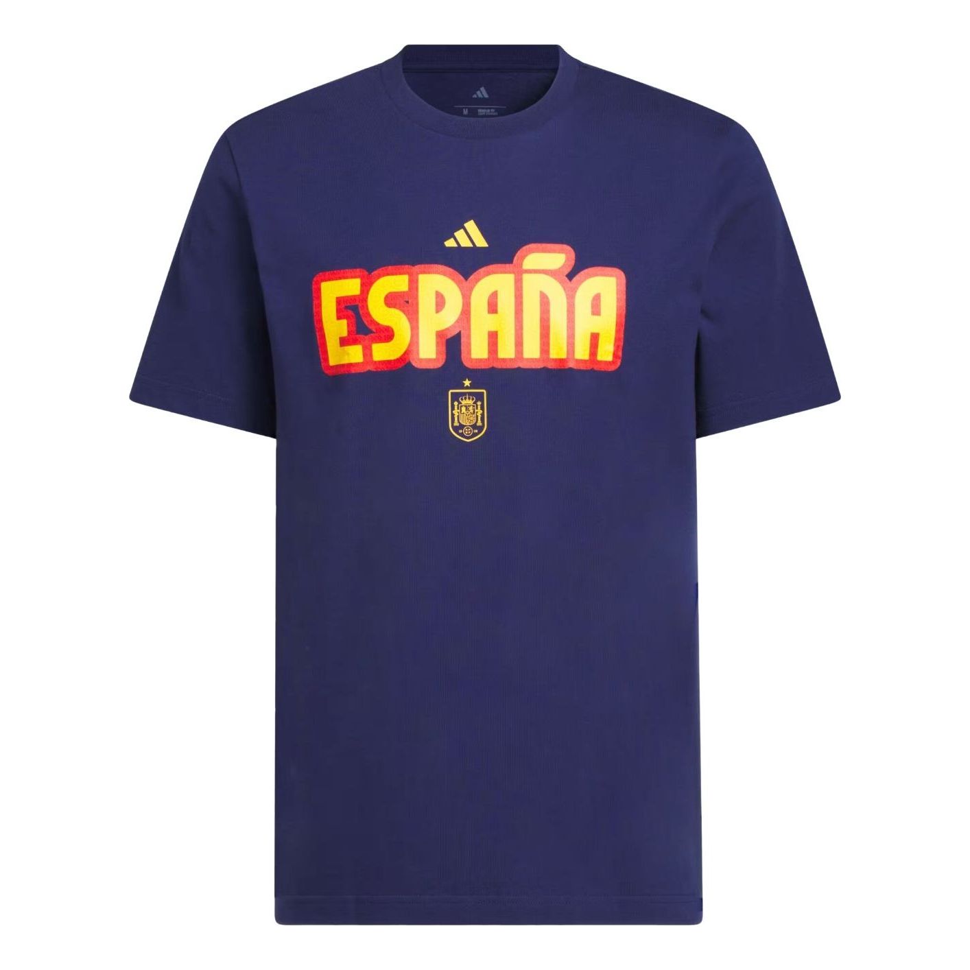 

Футболка Adidas World Cup 26 Spain Home Graphic T-Shirt, азиатский размер, цвет 'Dark Blue'