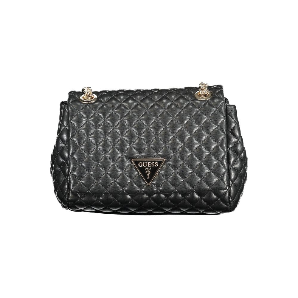 

Черная полиэтиленовая женская сумка Guess Shoes