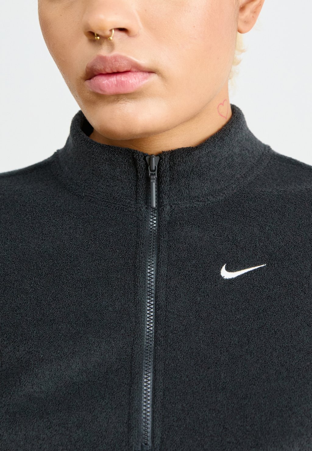 

Флисовый джемпер Nike Sportswear, черный