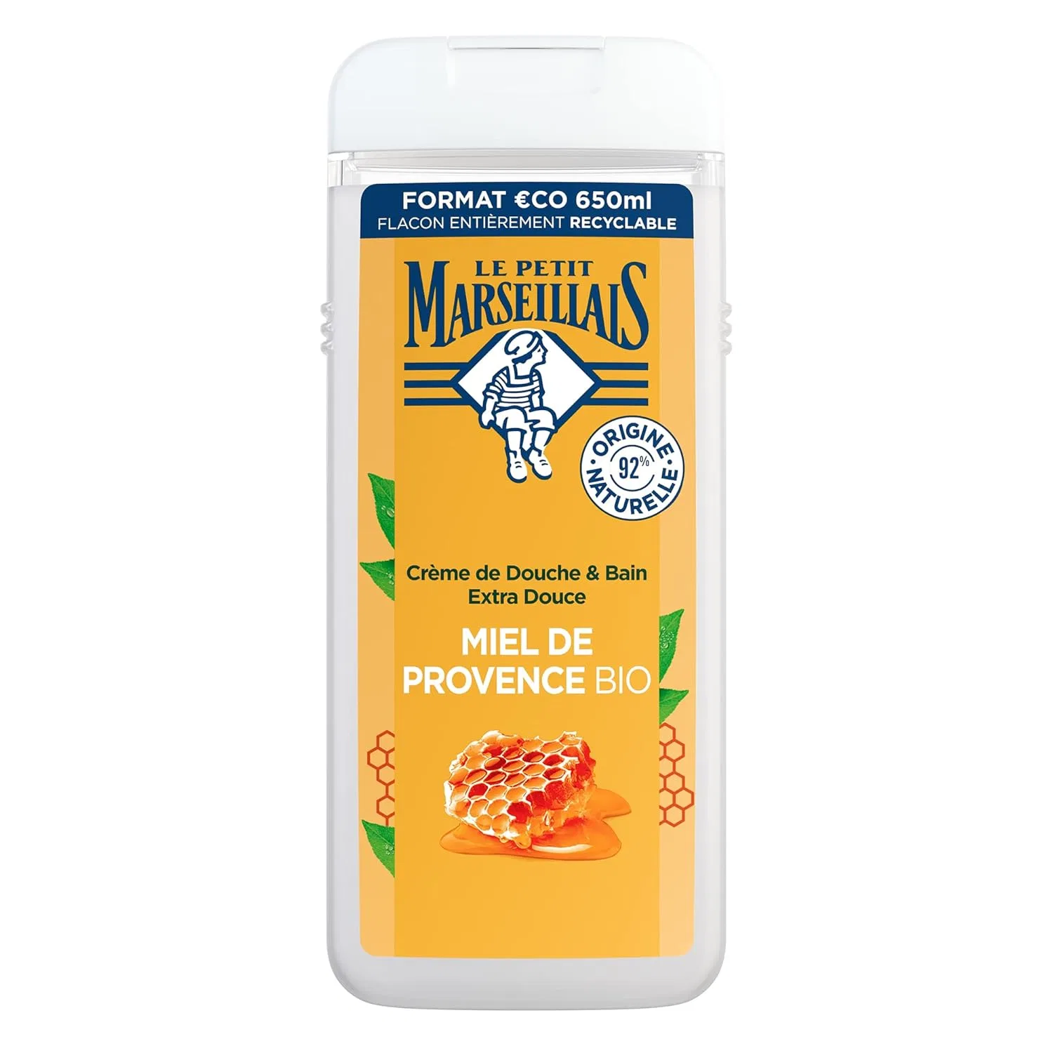 Гель для душа и ванны Le Petit Marseillais Lucky Honey, 650 мл, 4 шт. Le Petit Marseillais