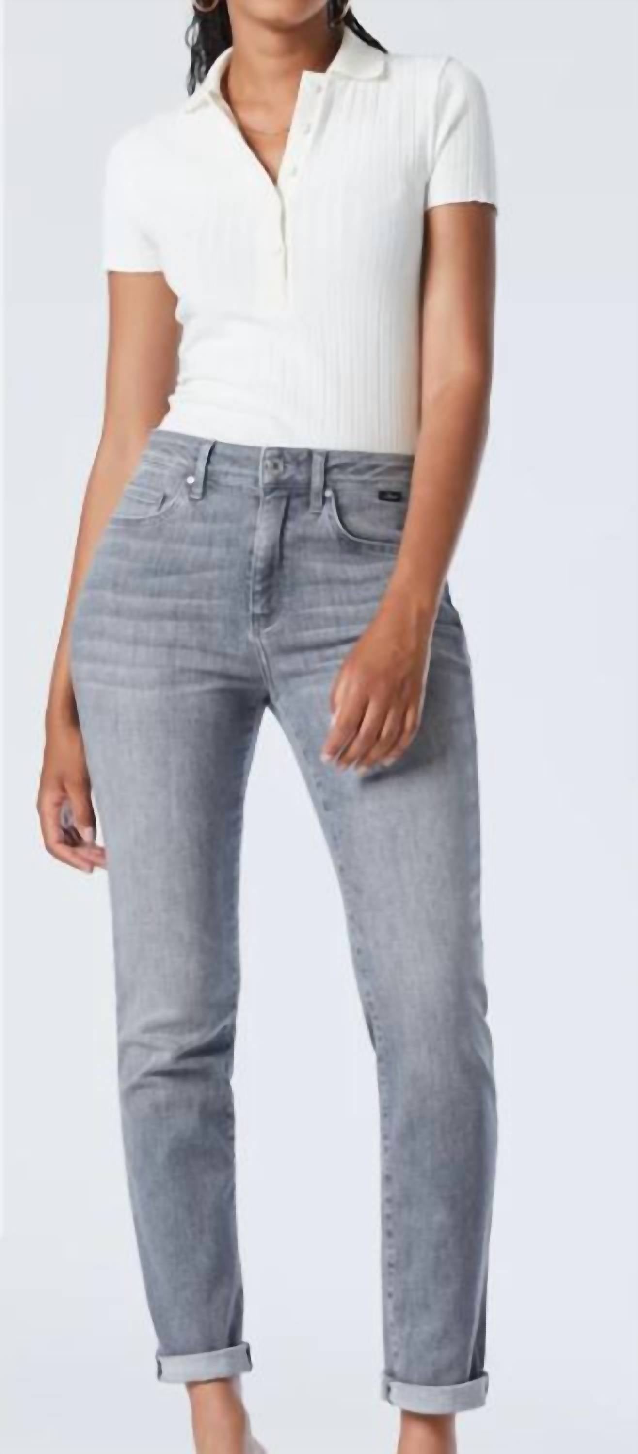

Джинсы Kathleen в сером цвете mavi, цвет mid grey