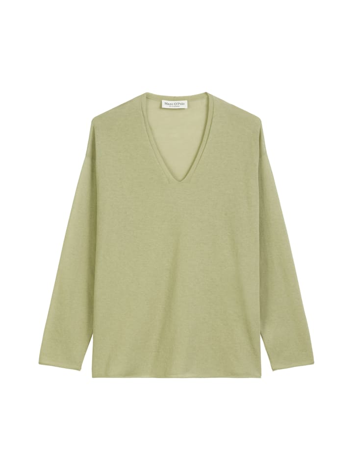 

Marc O'Polo Свободный свитер тонкой вязки, цвет «Гладкий шалфей»