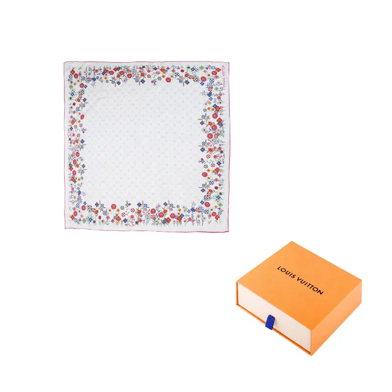 

Квадратный платок 90 Takashi Murakami Monogram Superflat Flowers LOUIS VUITTON