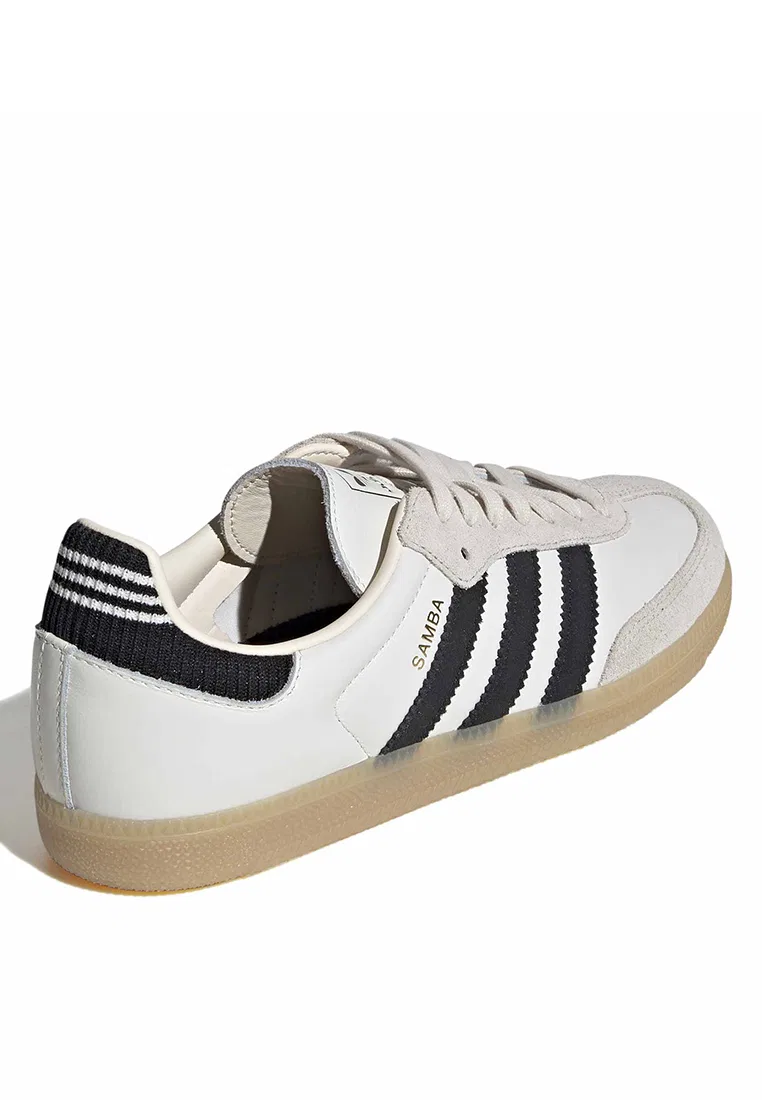 Кроссовки, низкие, Samba OG, Adidas, белый/черный — фото 3