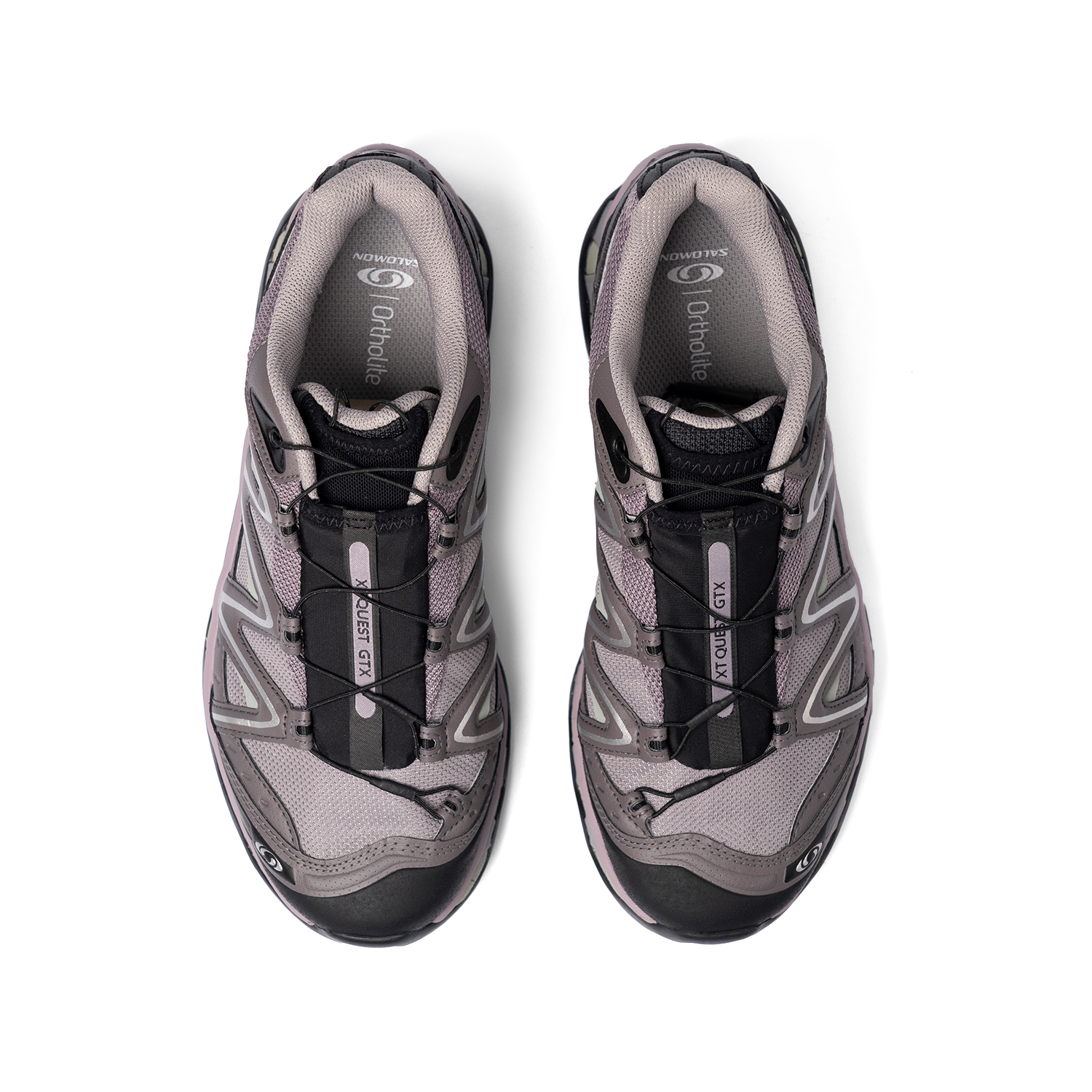 SALOMON XT Quest амортизаторы устойчивые к истиранию поддержка ударопрочные легкие низкие кроссовки для бега женские тауп, цвет Taupe — фото 4