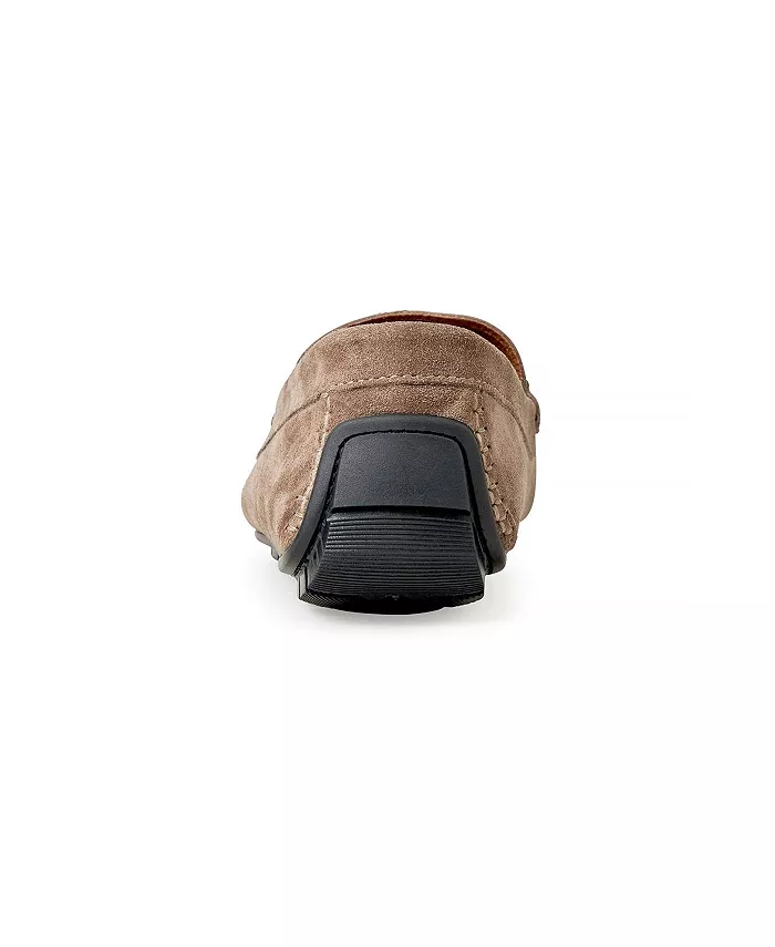 Мужские мокасины для вождения Xane Slip On Bruno Magli, коричневый — фото 3