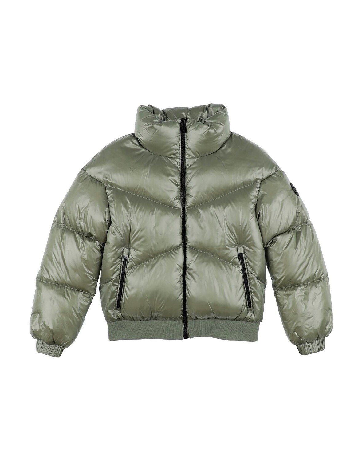 

Пуховик Woolrich, зеленый