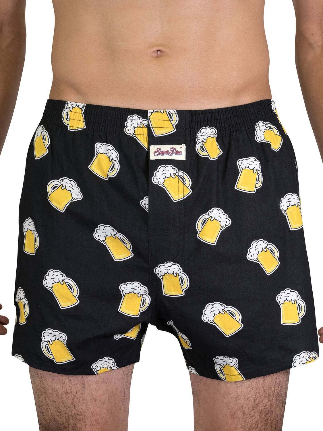 

Боксеры Sugar Pine Boxer Webboxershorts weit Motive Print, черный