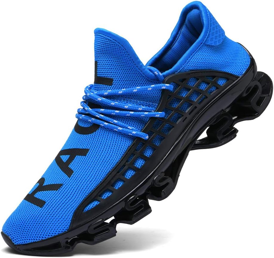 

Мужские кроссовки XIANV для трейлраннинга, дышащие спортивные теннисные и прогулочные обувь, синий