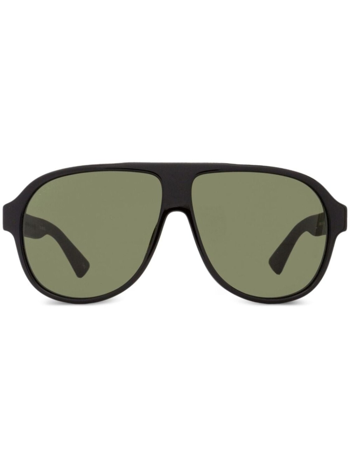 

Солнцезащитные очки-пилоты с затемненными линзами Gucci Eyewear, черный