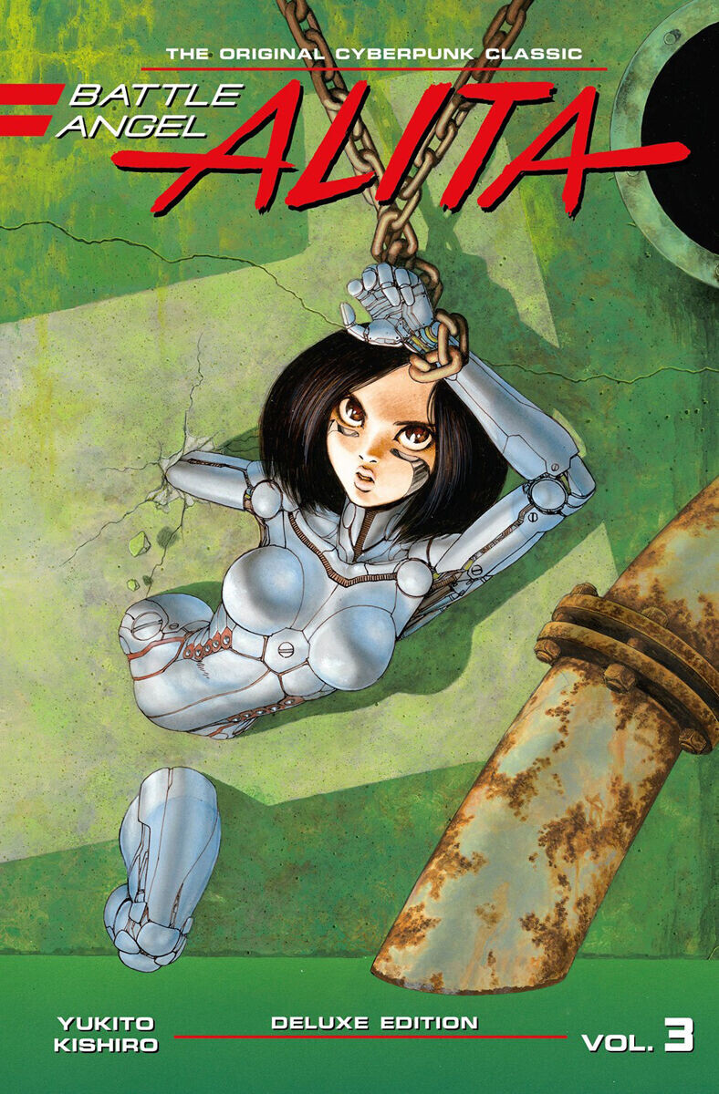 

Манга Battle Angel Alita Deluxe Edition Manga Volume 3 (Hardcover)