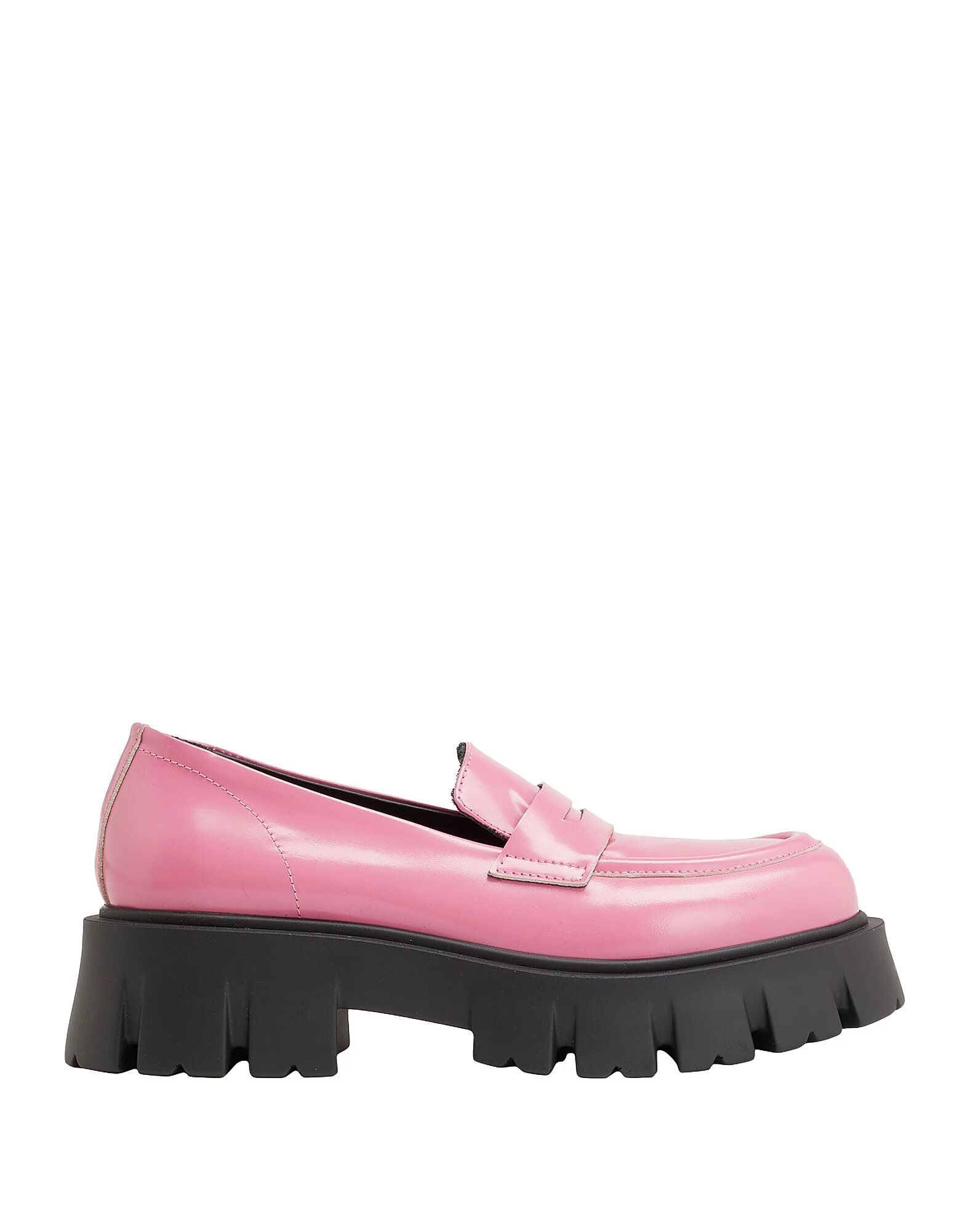 Лоферы Abraded Leather Chunky Loafer 8 By Yoox, розовый