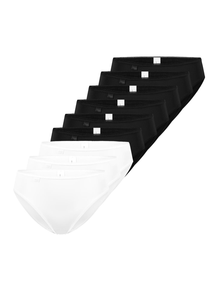 

Sloggi Трусы Tai Slip 24/7 Microfibre in Schwarz / weiß