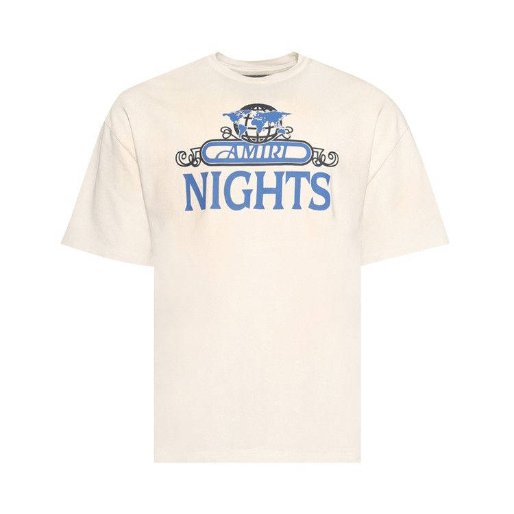 

Футболка Amiri Nights Oversized Tee, Ivory
