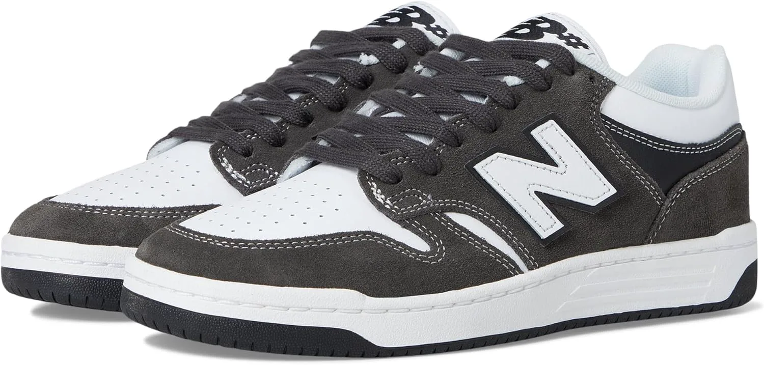 Кроссовки New Balance unisex 480 Numeric, темно-серый/белый