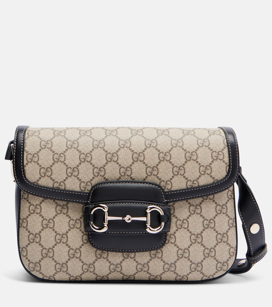 

Средняя плечевая сумка Horsebit 1955 Gucci, Be Ebony/Black