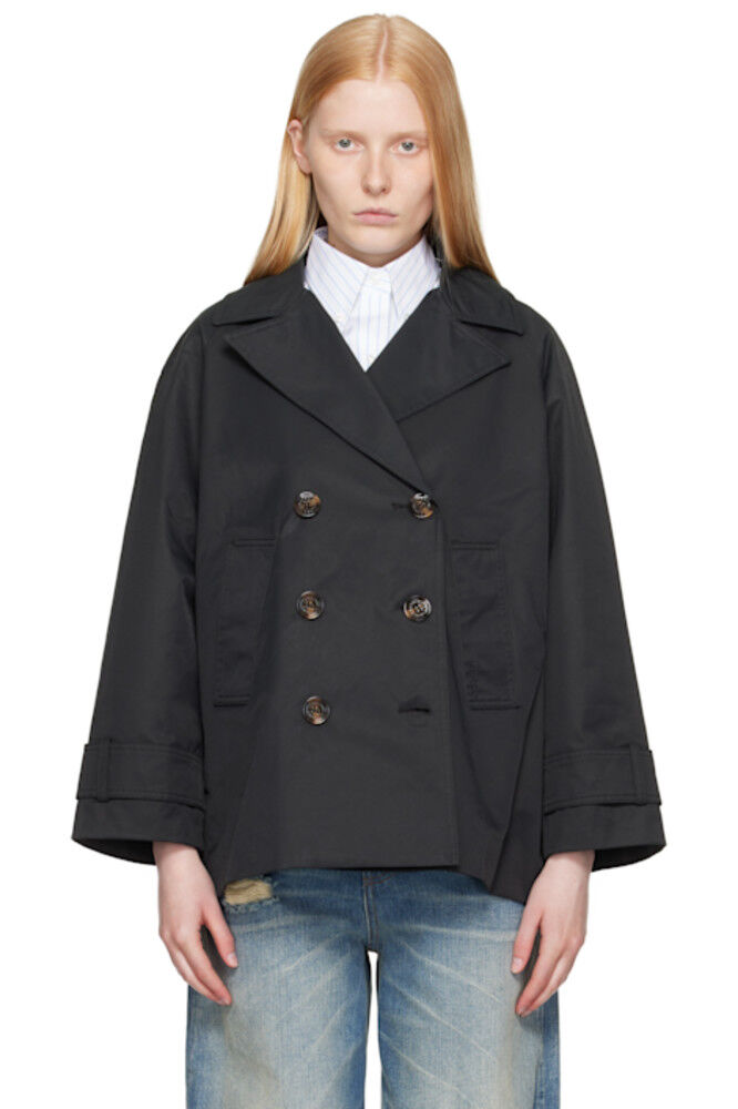 

Черный непромокаемый бушлат Maisy Barbour