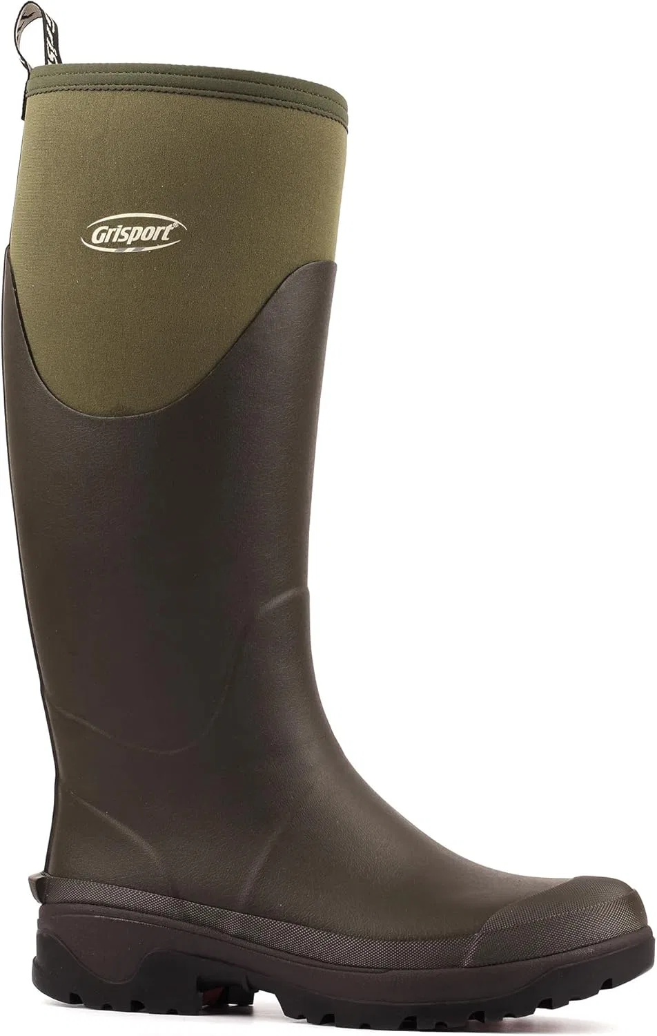 Резиновые ботинки Grisport Mudmaster унисекс, зеленые