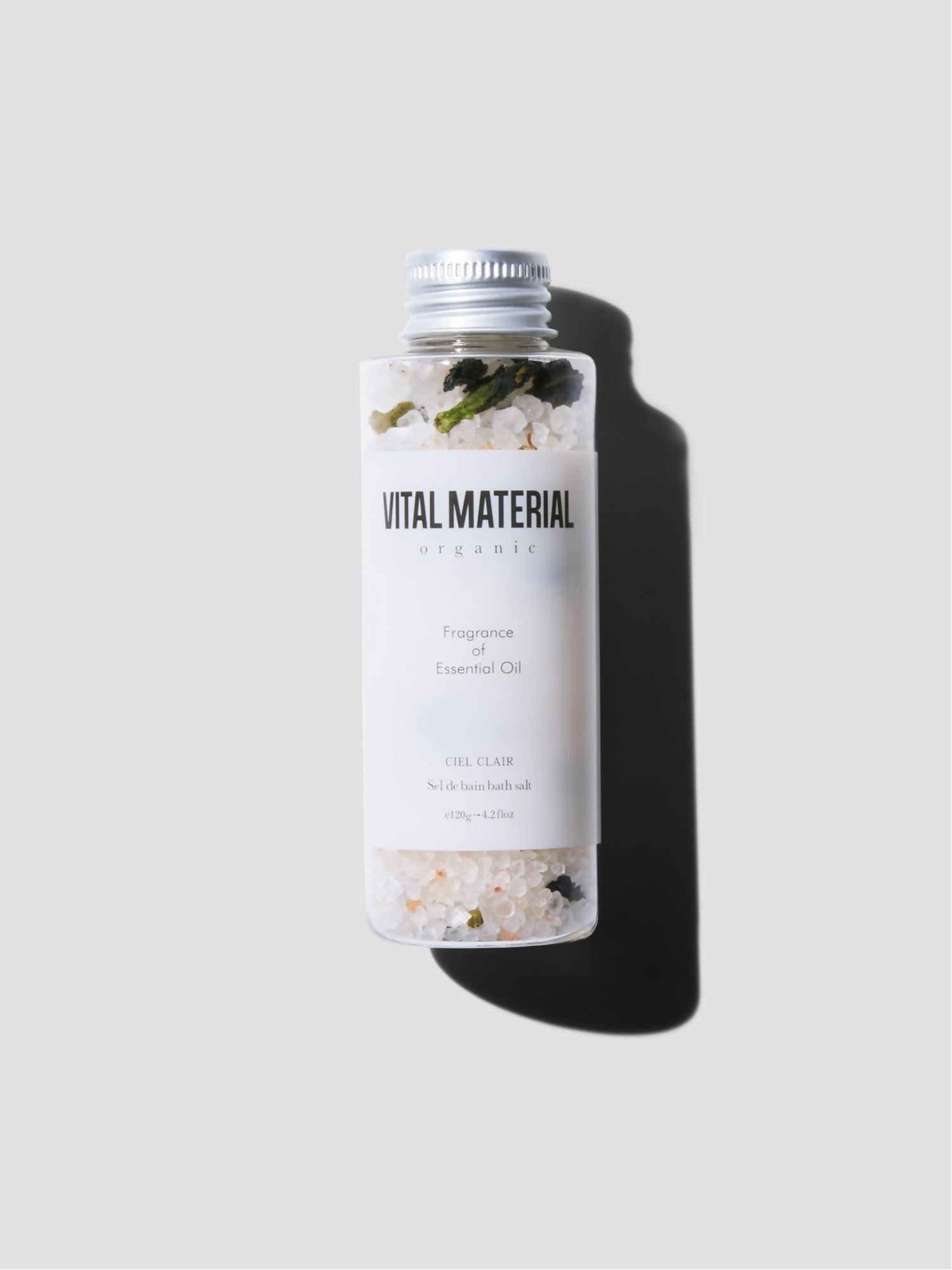 Ароматические травяные соли для ванны, 120 г, Clear Sky Vital Material, FREE