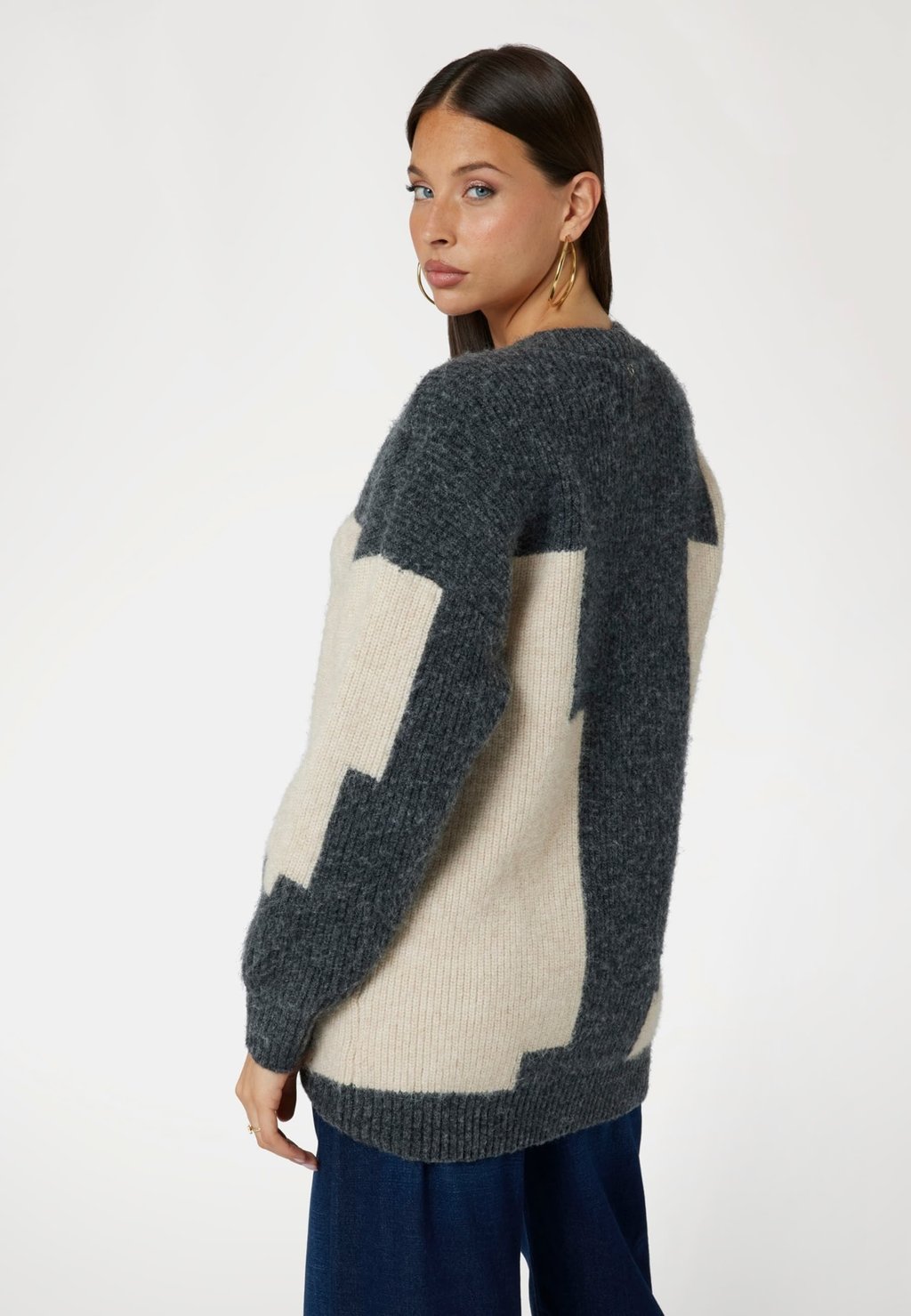 

Джемпер INTARSIENMOTIV AUS Guess, серый