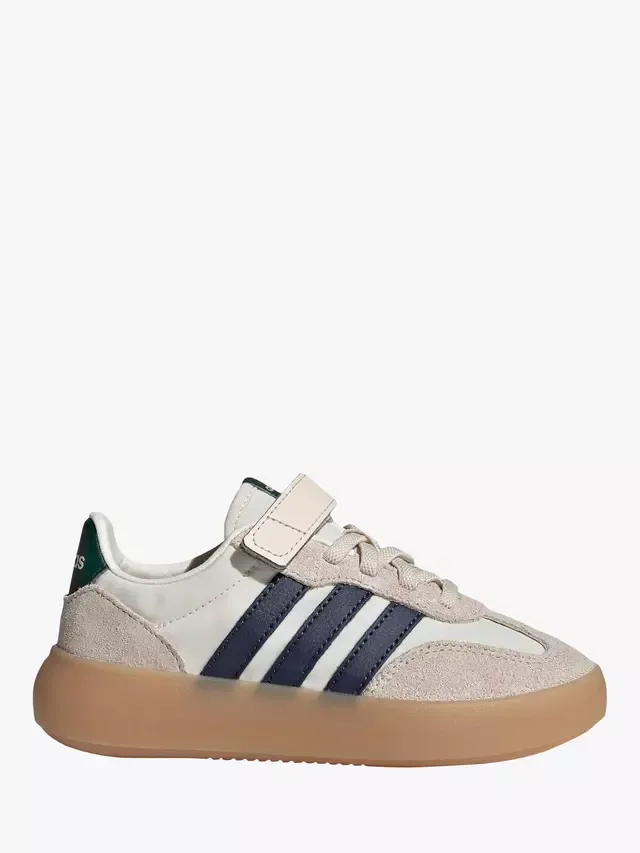 Детские кроссовки Barreda Decode из смешанной кожи, цвет: белый/разноцветный adidas